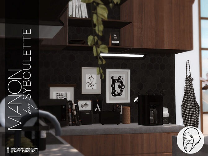 Sims 4 Manon Kitchen Set Part 3: clutter by Syboubou at TSR