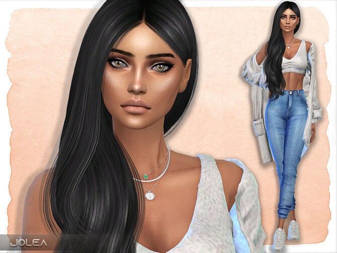 Sims 4 Giselle Dorsey by Jolea at TSR