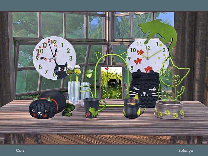 Sims 4 Cats set by soloriya at TSR