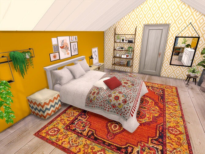 Sims 4 Sunshine Bedroom by A.lenna at TSR