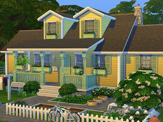 Sims 4 Grannys Cute Cottage by Flubs79 at TSR