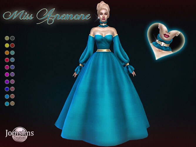 Miss Anemone Ball Gown By Jomsims