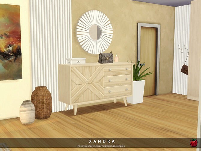 Sims 4 Xandra bedroom by melapples at TSR