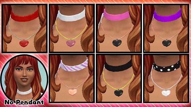 Sims 4 Charming Choker by WelshWeirdo at Mod The Sims 4