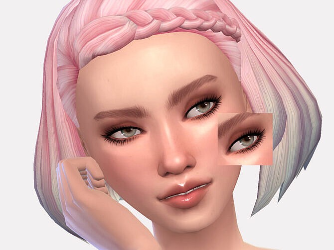 Sims 4 Milk Chocolate Eyeshadow by Sagittariah at TSR