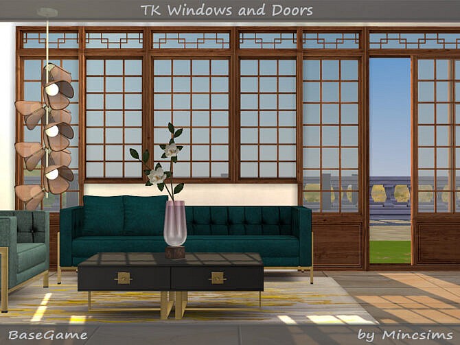 Sims 4 TK Windows and Doors by Mincsims at TSR