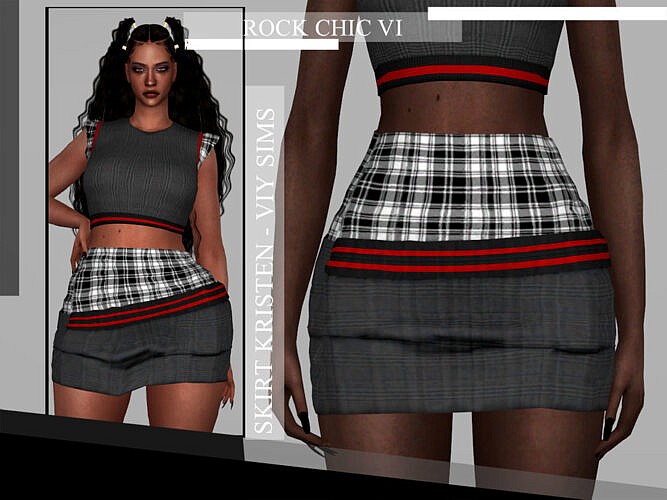 Rock Chic Vi Skirt Kristen By Viy Sims