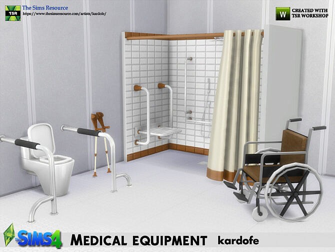 Sims 4 Medical equipment by kardofe at TSR