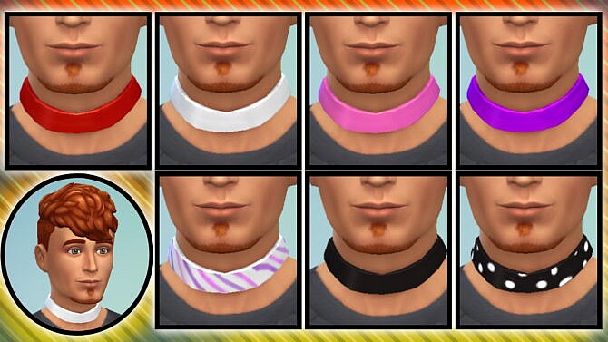 Sims 4 Charming Choker by WelshWeirdo at Mod The Sims 4