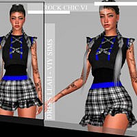 Rock Chic Vi Dress Leah By Viy Sims