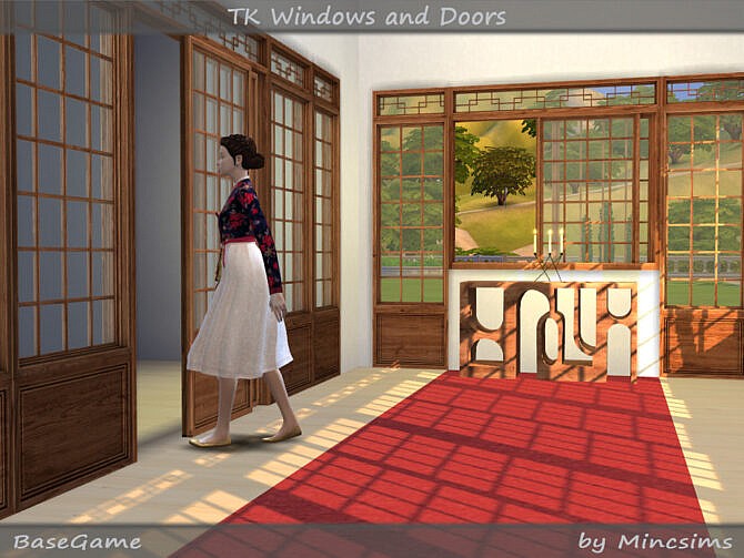 Sims 4 TK Windows and Doors by Mincsims at TSR