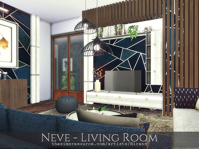Neve Living Room By Rirann