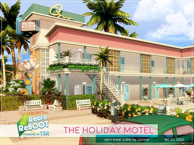 Retro The Holiday Motel By Lhonna