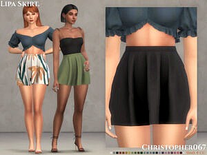 Lipa Skirt By Christopher067