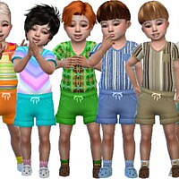 Toddler Boy Short Outfit By Trudieopp