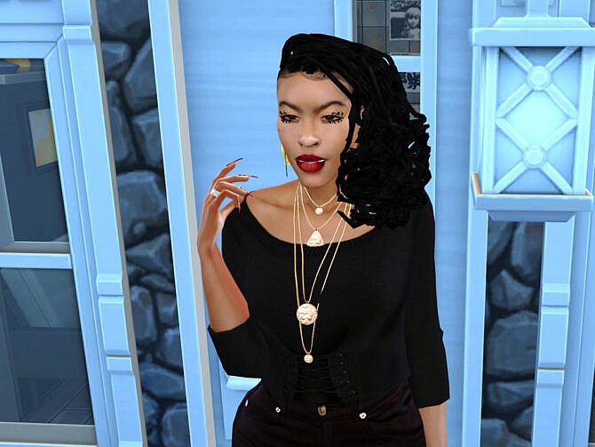 Sims 4 Dreads Shaved Do Hair by drteekaycee at TSR