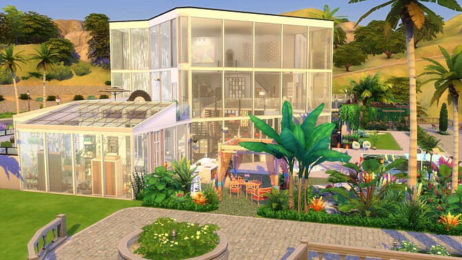 Sims 4 California Jewelbox Mansion by Brand at MTS