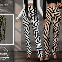 Zebra Set (pants) By Camuflaje