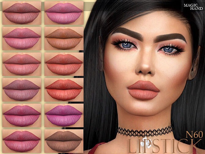 Sims 4 Lipstick N60 by MagicHand at TSR