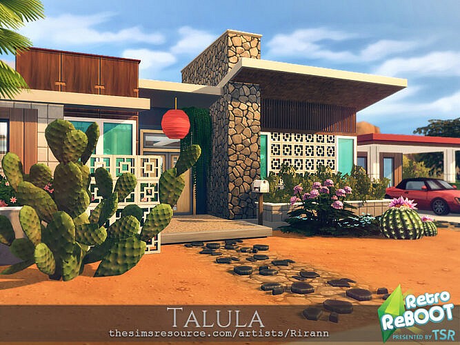 Retro Talula House By Rirann