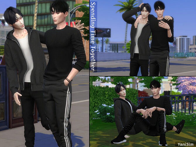 Sims 4 Spending Time Together by YaniSim at TSR