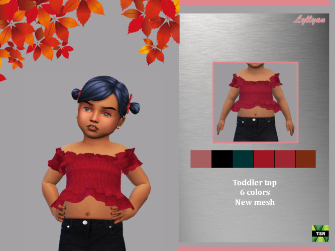 Toddler Top Raquel By Lyllyan