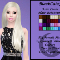Anto Linda Hair Retexture By Blackcat27