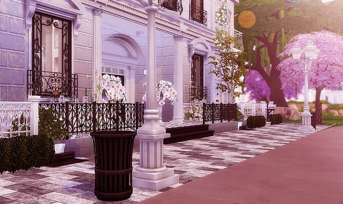 Sims 4 Parisian Townhouse at Lily Sims
