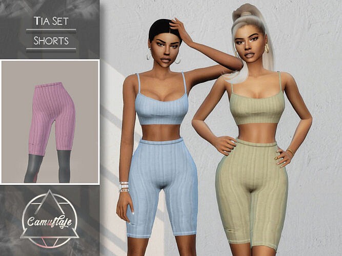 Tia Set Shorts By Camuflaje