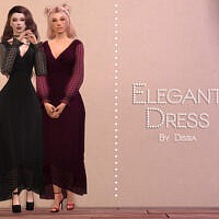 Elegant Formal Dress By Dissia