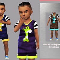 Toddler Short Jumpsuit By Lyllyan