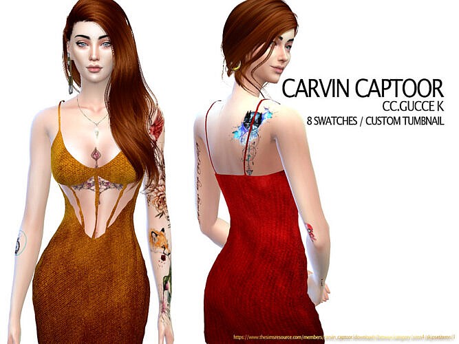 Gucce K Dress By Carvin Captoor