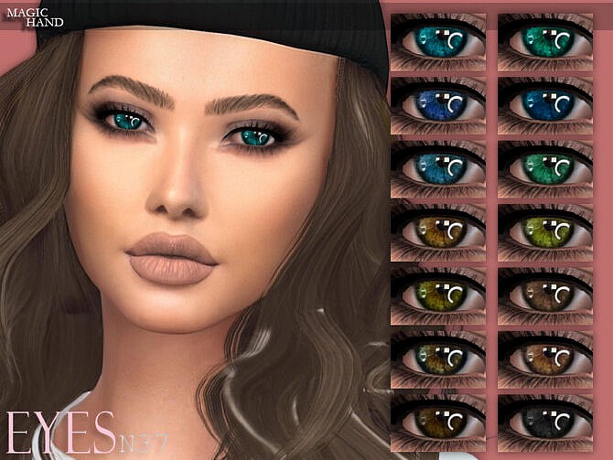 Sims 4 Eyes N37 by MagicHand at TSR