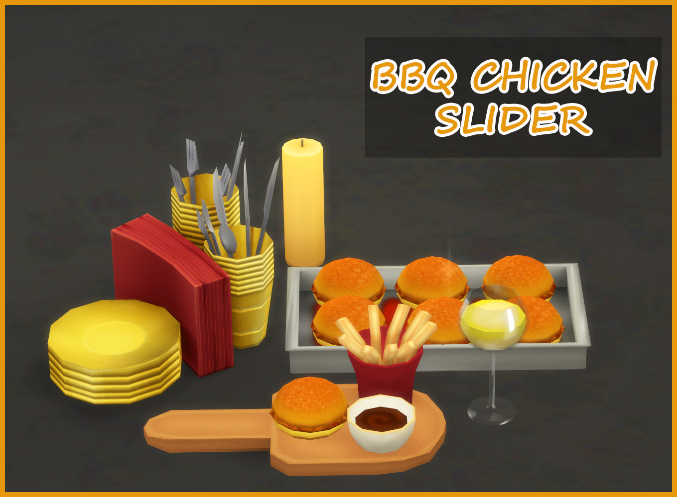 Bbq Chicken Slider At Icemunmun Sims Updates Hot Sex Picture