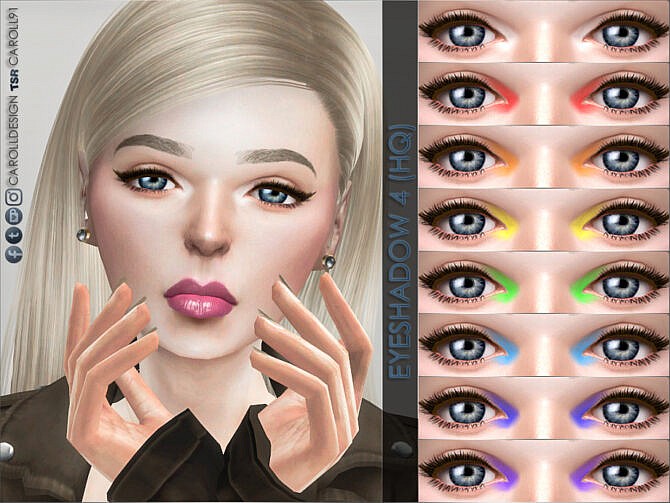 Eyeshadow 4 Hq By Caroll91 At Tsr Sims 4 Updates