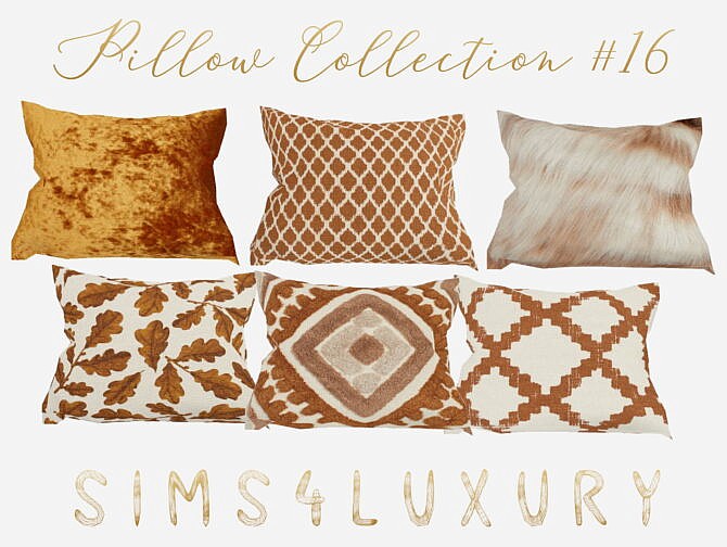 Sims 4 Pillow Collection 16 at Sims4 Luxury