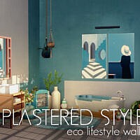Plastered Style Eco Lifestyle Walls