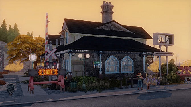 Sims 4 Port Promise Railway Station at Picture Amoebae