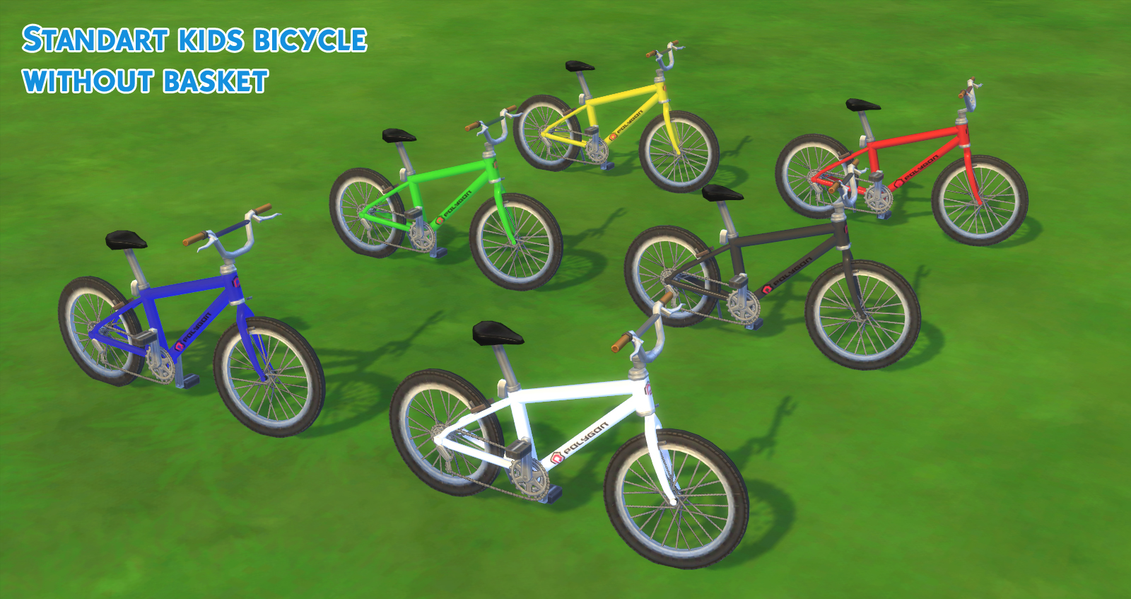 Bicycle For Kids and Toddler by Waronk at Mod The Sims 4 » Sims 4 Updates
