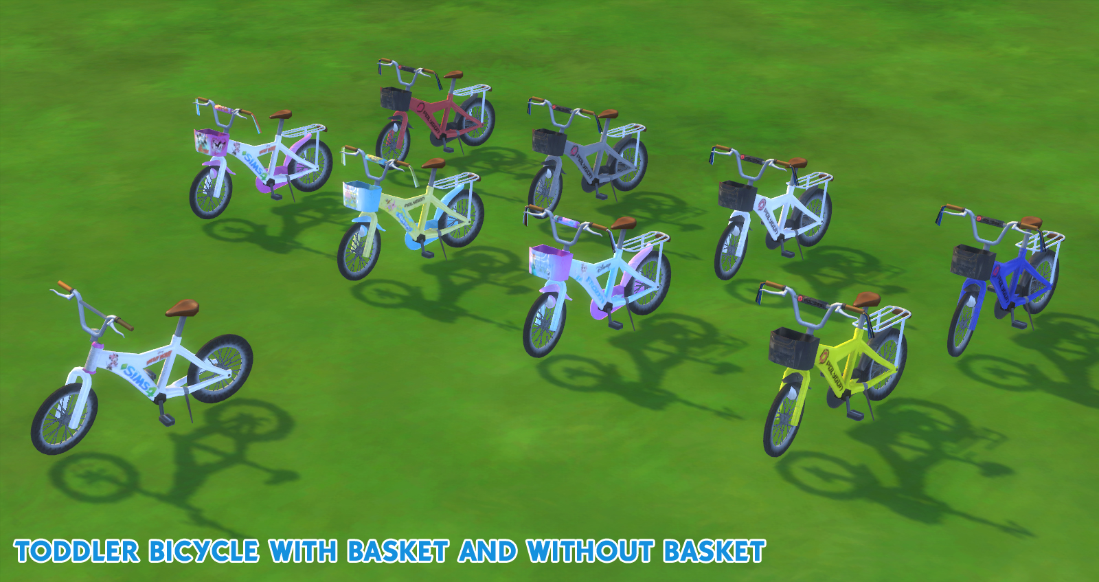 Bicycle For Kids and Toddler by Waronk at Mod The Sims 4 » Sims 4 Updates
