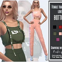 Female Tracksuit Pants By Sims House