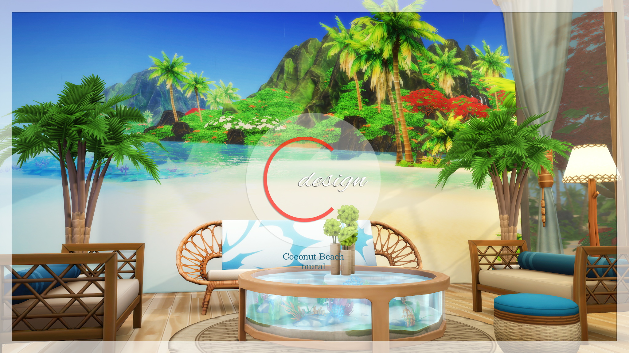 Wall Murals at Cross Design » Sims 4 Updates