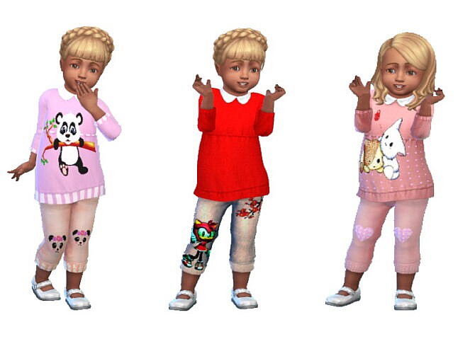 Sims 4 Toddler Outfit at Louisa Creations4Sims