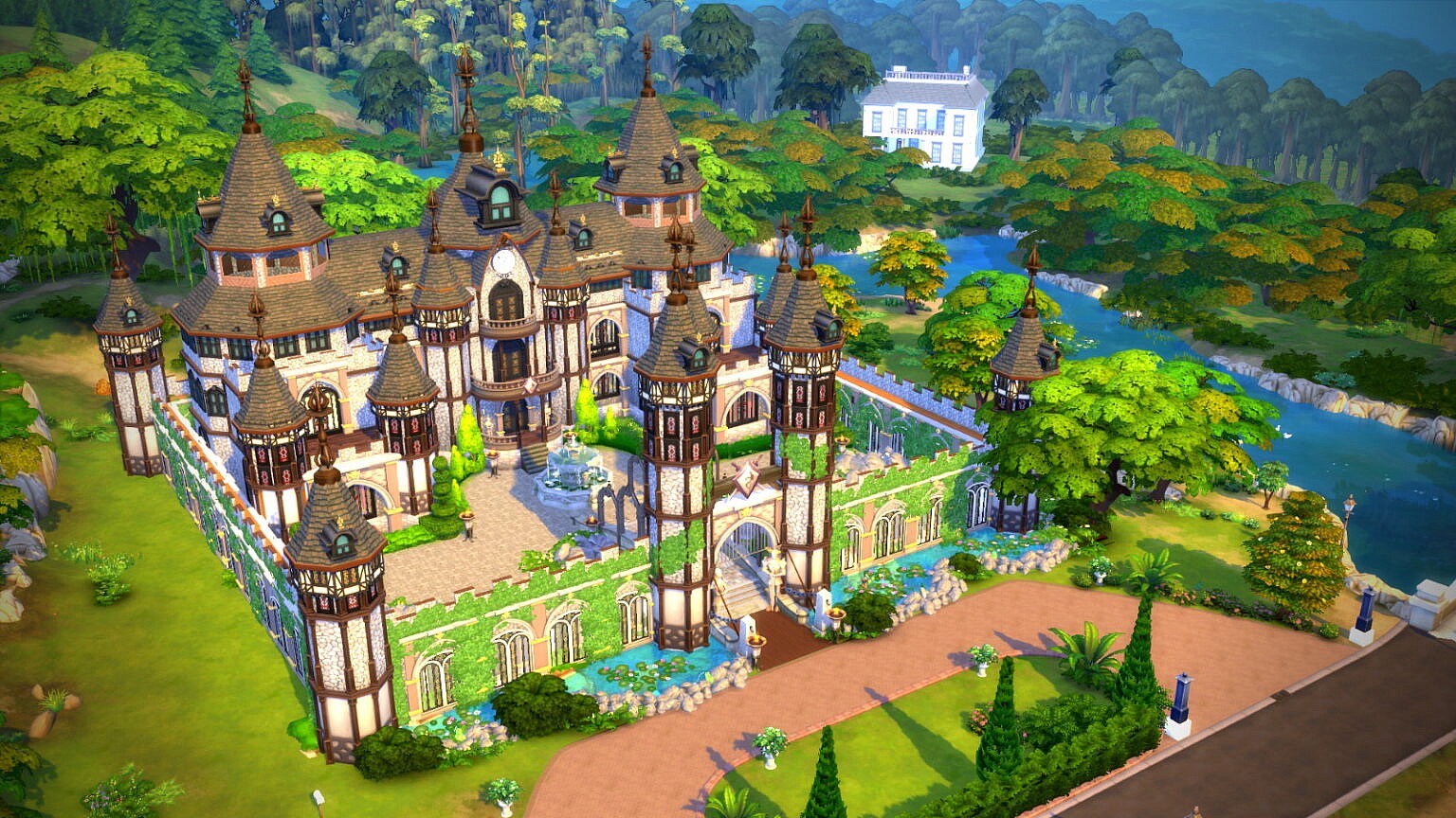 Fully furnished Medieval Castle by bradybrad7 at Mod The Sims 4 » Sims 4 Updates