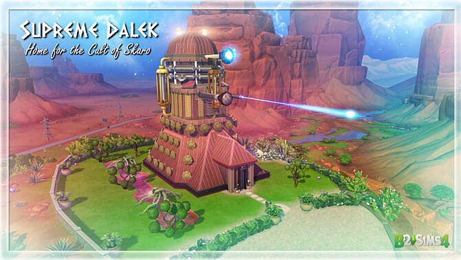 Sims 4 Supreme Dalek Home by Brunnis 2 at Mod The Sims 4