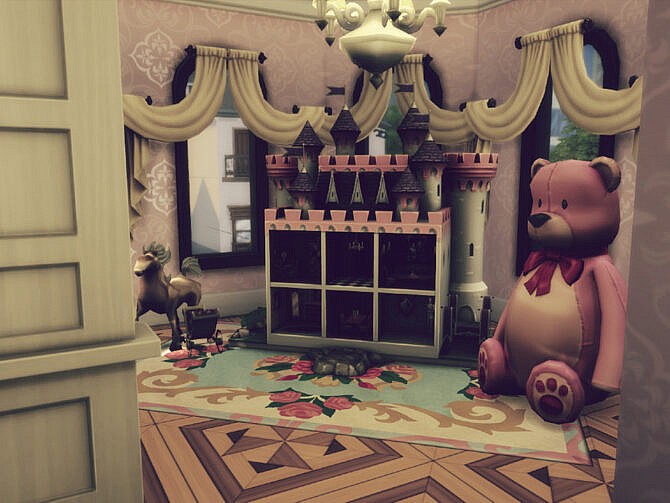 Sims 4 Epoque house by GenkaiHaretsu at TSR