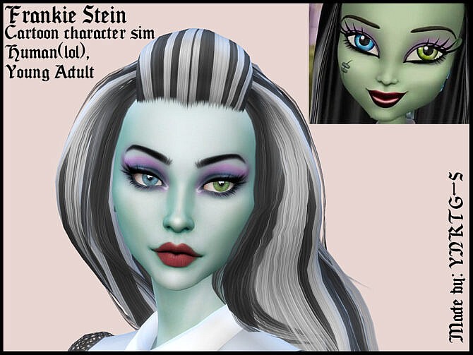 Sims 4 Frankie Stein by YNRTG S at TSR