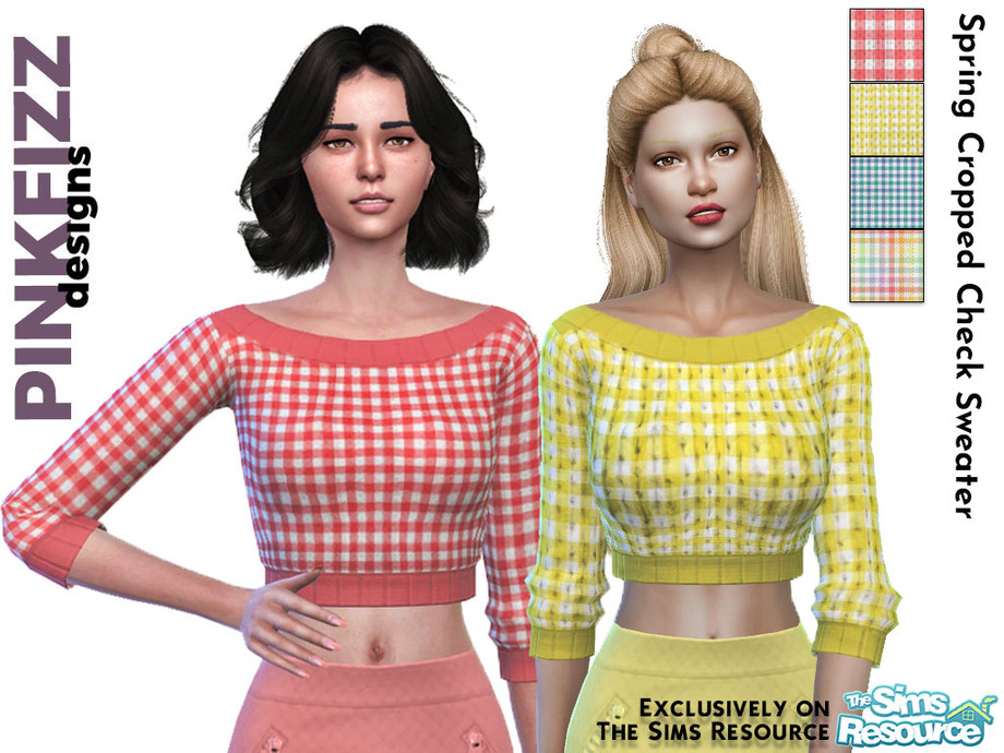 Cropped Sweater SIMS 4. Pancake_Sweater Jacket симс 4.