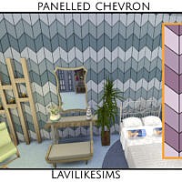 Panelled Chevron By Lavilikesims