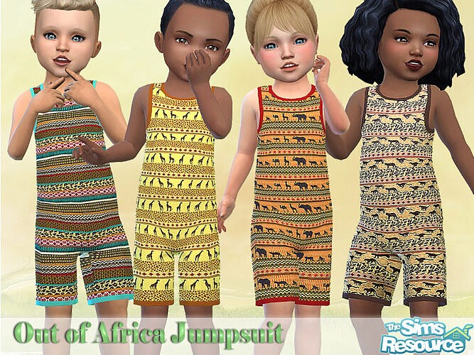 Out Of Africa Jumpsuit By Pelineldis